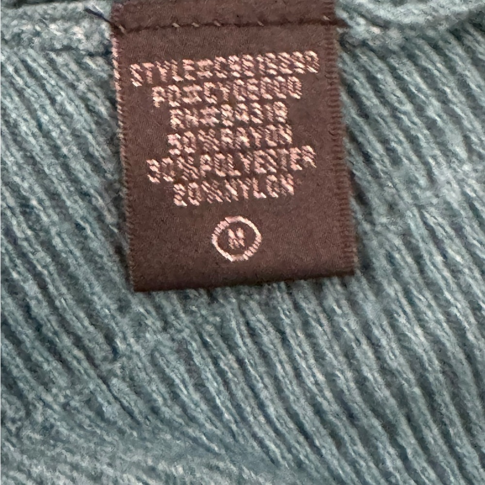 EUC Teal Knit Sweater batwing beauty soft and comfy oversized Med Anthropologie - Picture 6 of 7